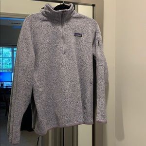 Purple Patagonia Better Sweater Quarter Zip